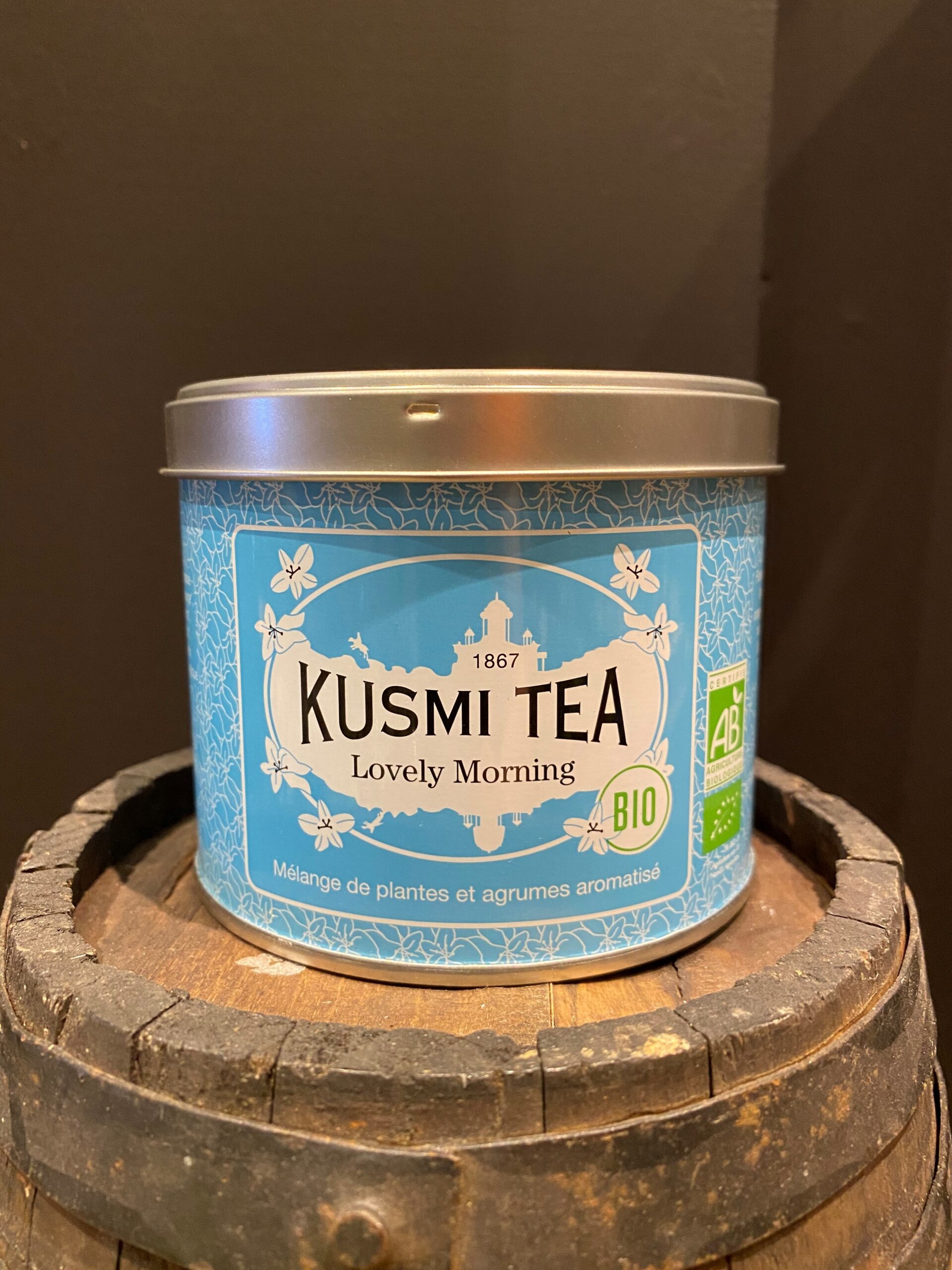 Kusmi Tea Lovely Morning BIO Blik 100 gram losse thee – Lalie